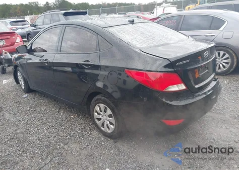 2017 Hyundai Accent Se from USA, damaged, VIN KMHCT4AE8HU357335
